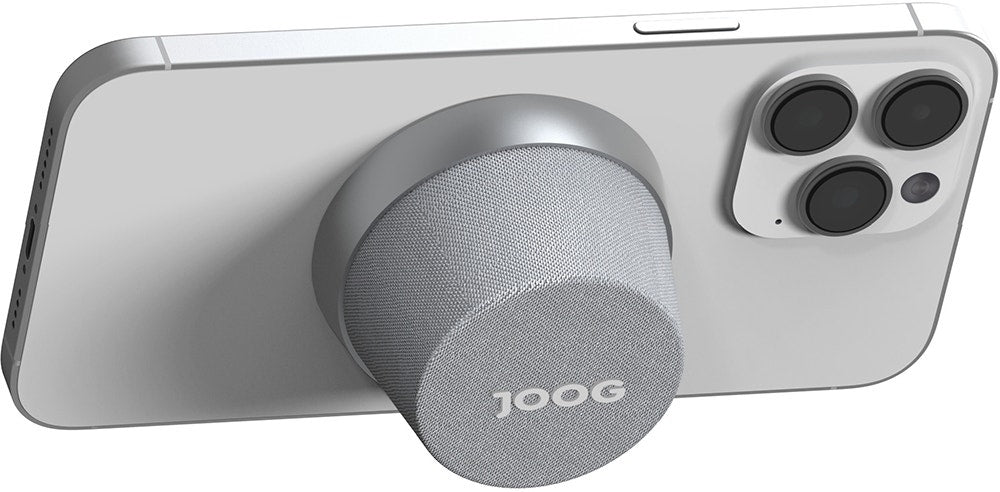 Speaker Magnético Joog Megasafe MMS-01 3W IPX6 TWS Bluetooth - Cinza
