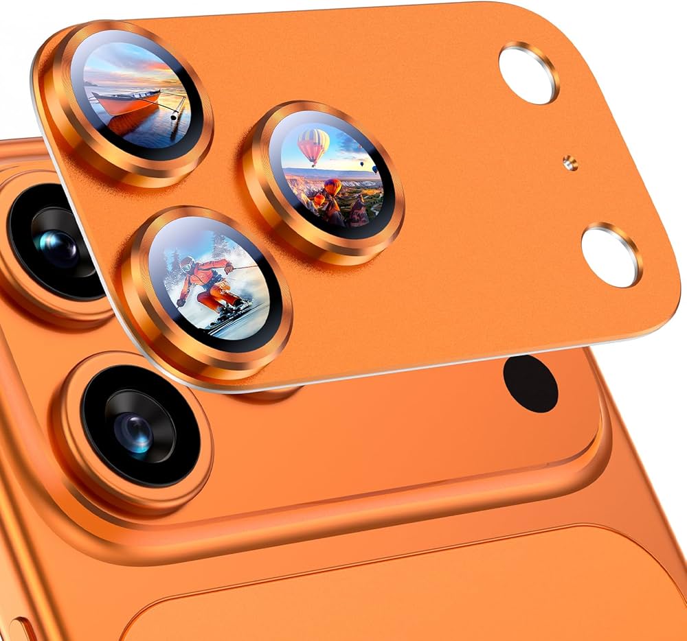 ARMOUR SERIES LENS IPHONE 17 PRO MAX - LARANJA - DEVIA
