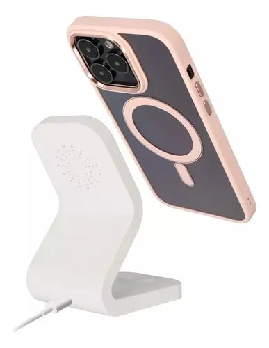 CAPA IPHONE 15 PRO PINO ROSA DEVIA