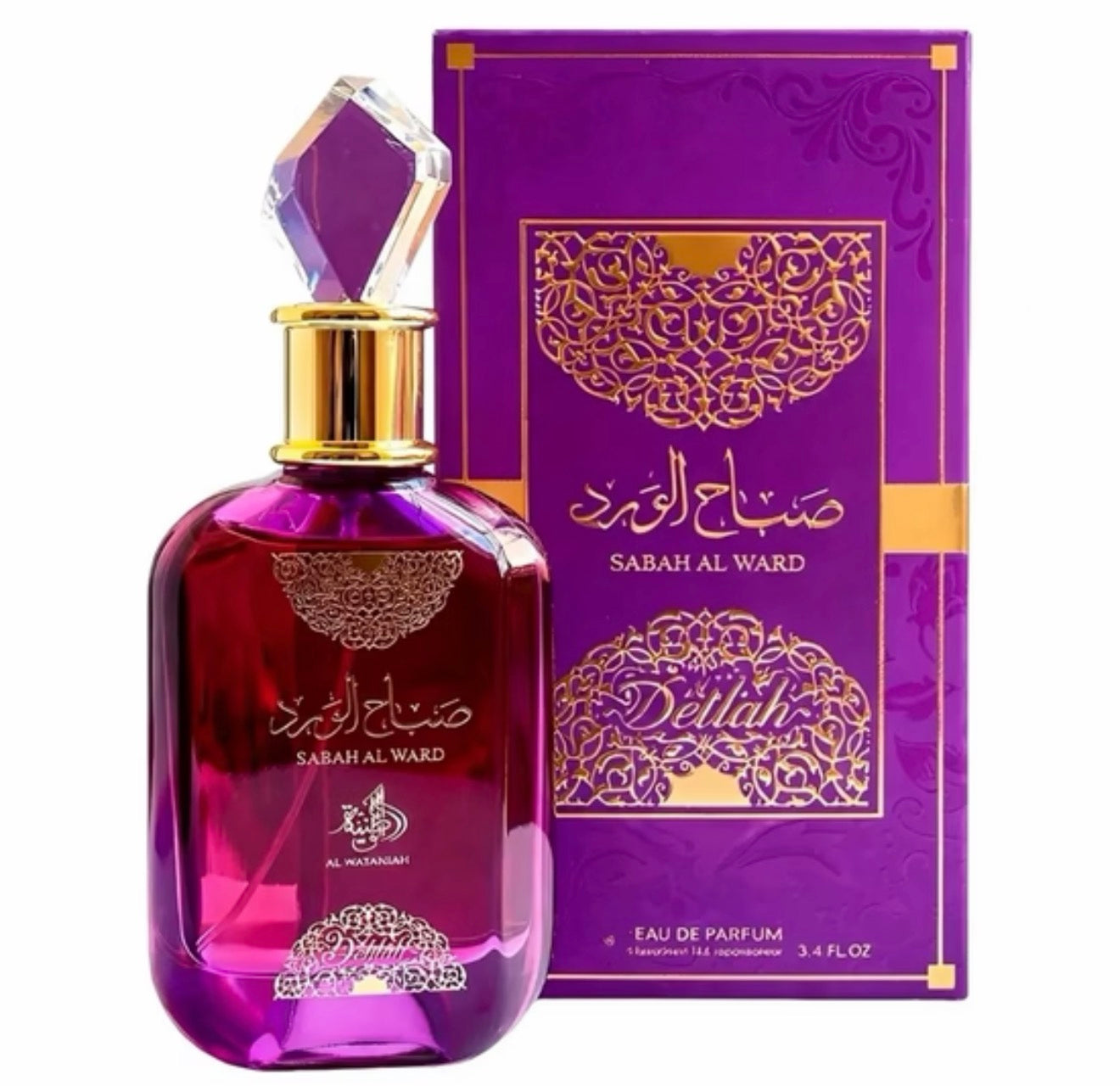 Perfume AI Wataniah Sabah Al Ward Delilah Eau de Parfum Feminino 100ML