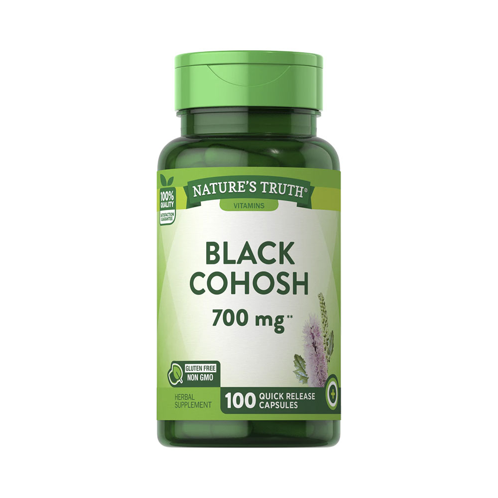 Vitamina Nature's Truth Black Cohosh 700mg - 100 cápsulas