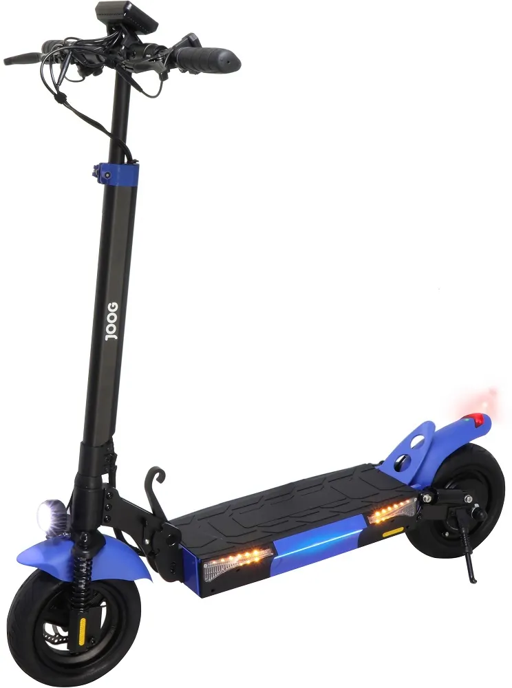 Patinete Elétrico Joog PJG-T4 Blue - Roda 10" Bateria de 12.5Ah Autonomia até 35Km