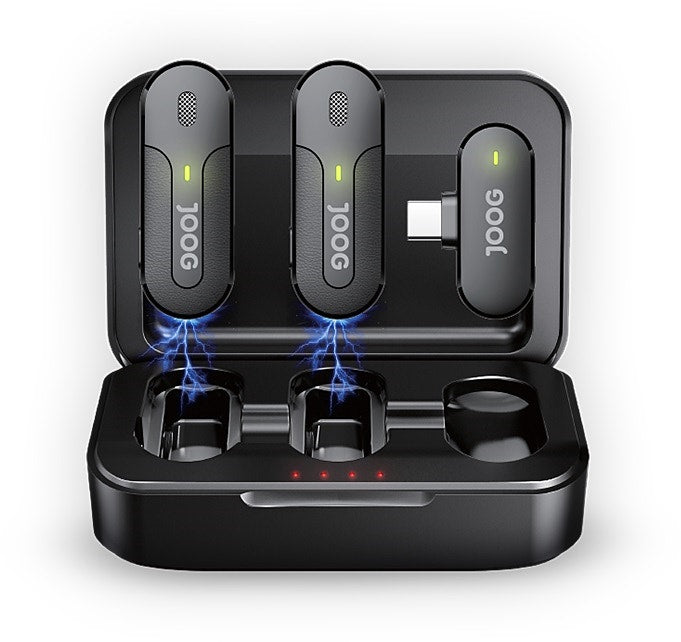 Microfone sem fio para Smartphone Joog Dual JM3 USB-C