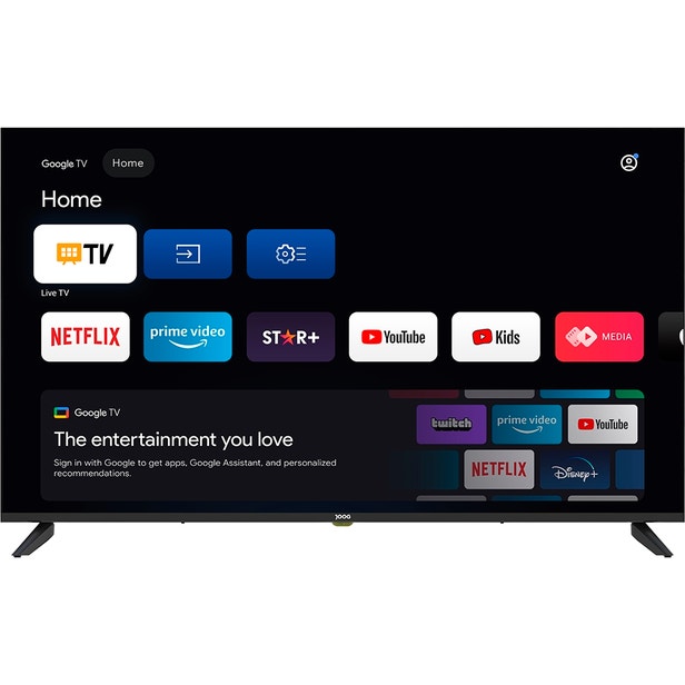 Smart TV Joog 50" 50JGTV 4K UHD/ISDBT/Google TV
