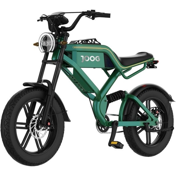 E-Bike Joog G4 M22 com Rodas de 20" Bateria de 13Ah Autonomia até 70Km
