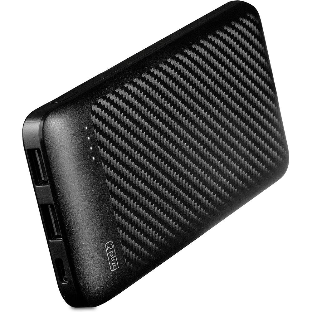 POWER BANK 10000MAH LITE A+2C PRETO - DEVIA