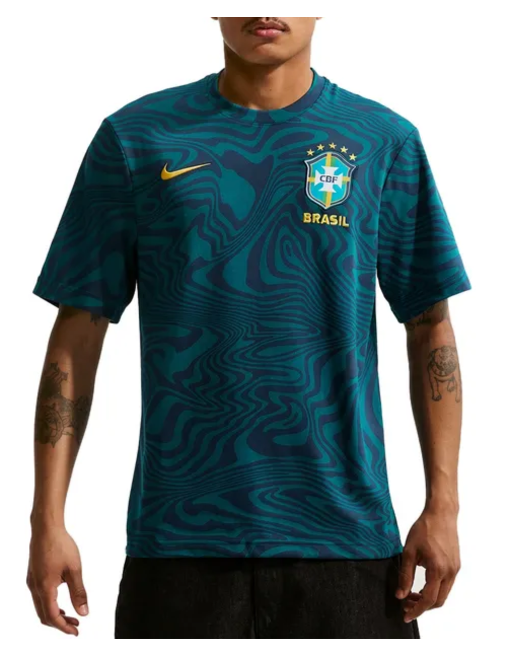 Camiseta Nike Brazil Primary IB6223 381 - Masculina