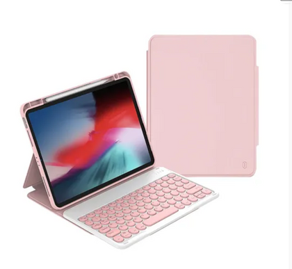 Teclado + Case  Wiwu para iPad 10.9/ (Modelo 11) " Rosa / Preto