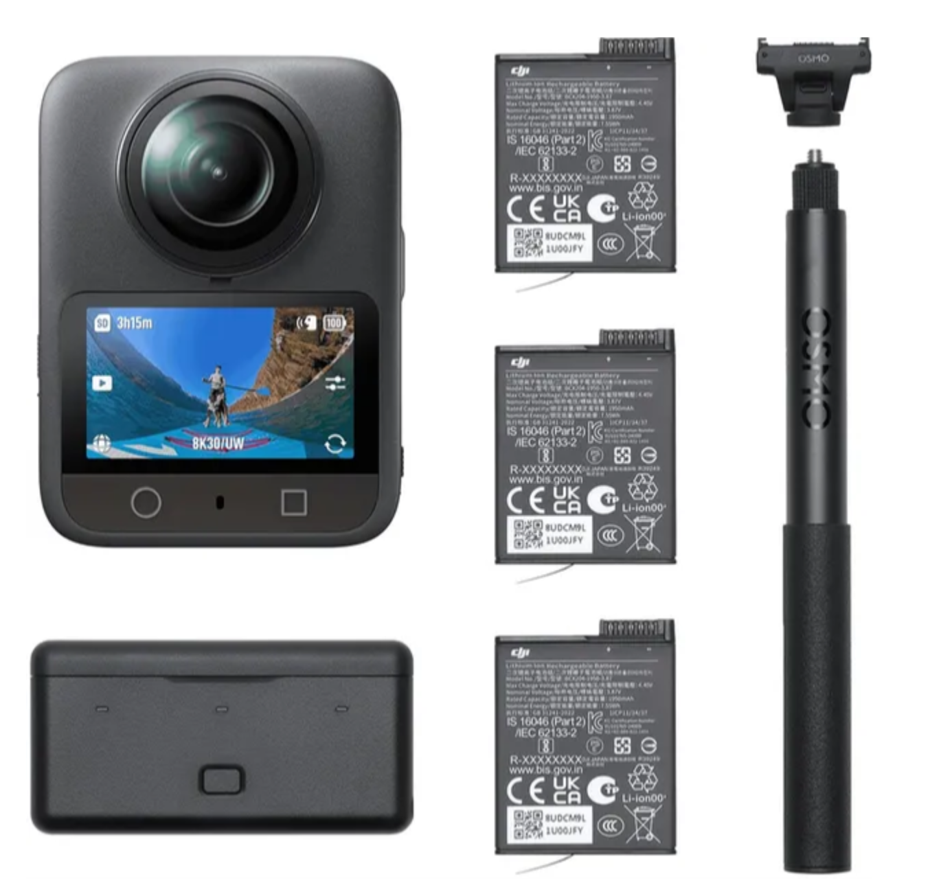 Câmera DJI Osmo 360 Adventure Combo