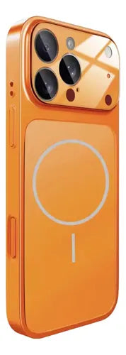 CAPA IPHONE 17 PRO MAX HARD JACKET MAGNETICA LARANJA  DEVIA