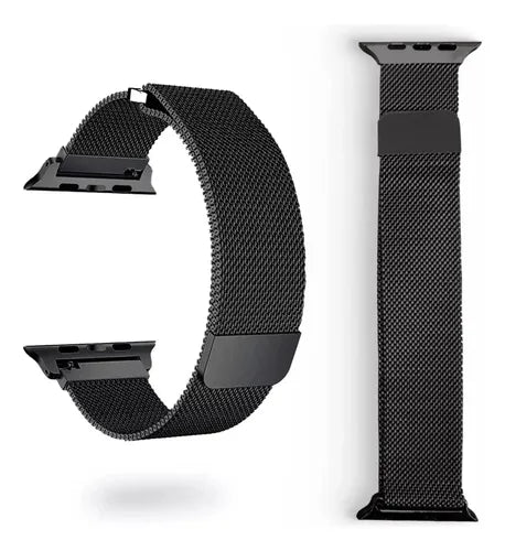 PULSEIRA ELEGANT MILANESE 38/40MM - PRETO - DEVIA