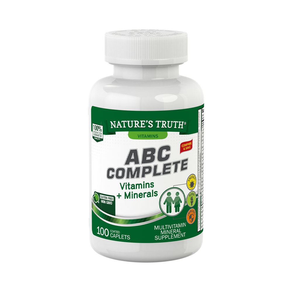 Vitaminas Nature's Truth ABC Complete - 100 cápsulas