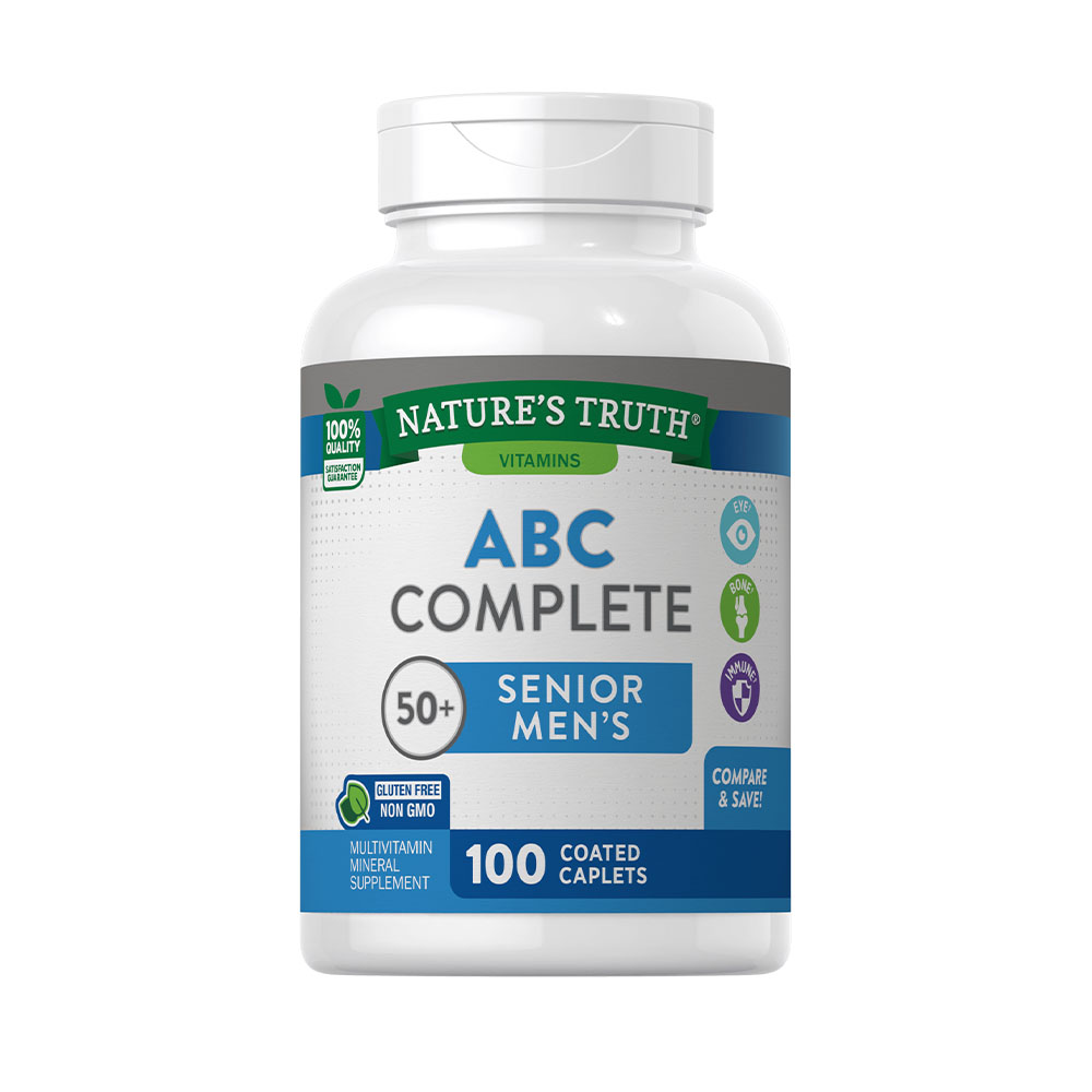 Vitamina ABC Complete Senior Men's 50+ - 100 cápsulas