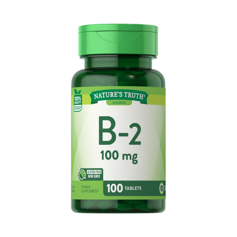 Vitaminas Nature's Truth B-2 - 100 cápsulas