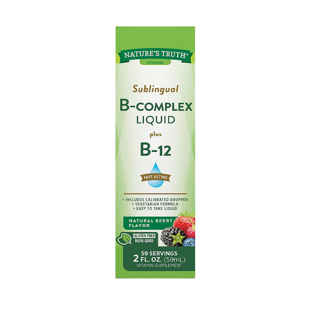 Vitamina Nature's B-Complex Liquid Plus B-12 - 59ml