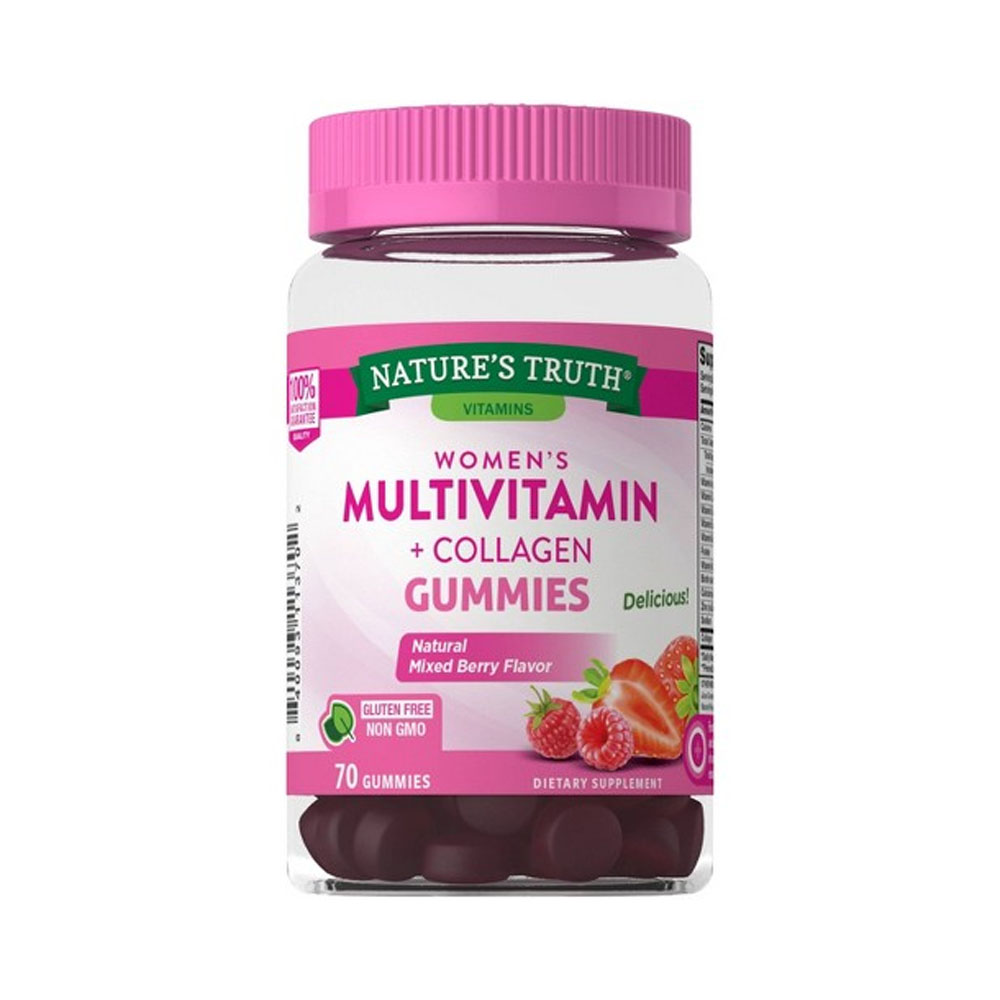 Vitaminas Nature's Truth Women's Multivitamin + Collagen 70 cápsulas