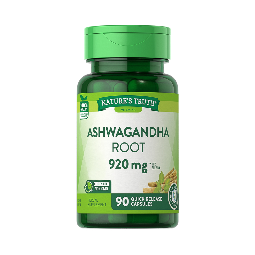 Vitamina Ashwagandha Nature's Truth Root 920mg - 90 cápsulas