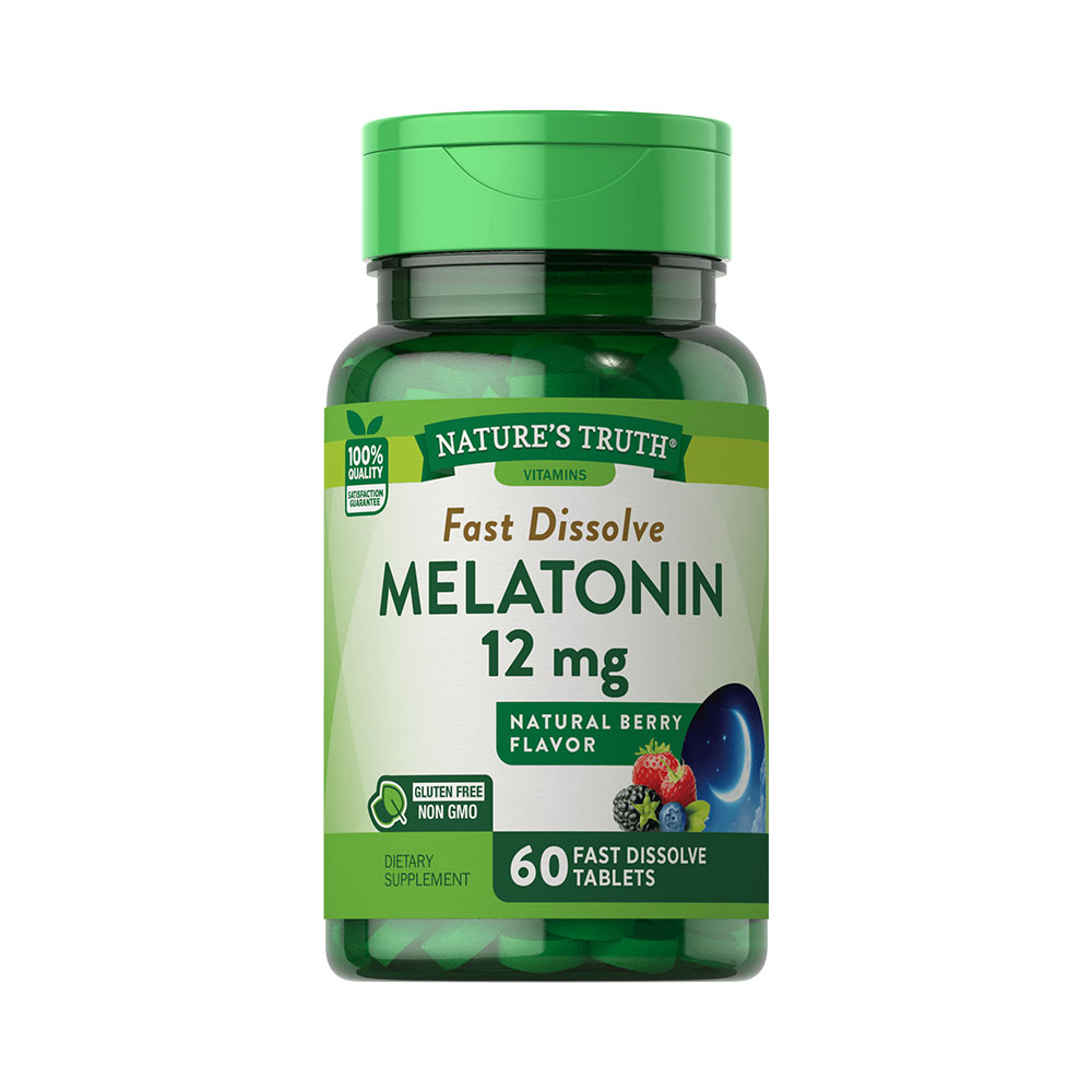 Vitaminas Nature's Truth Melatonin - 60 cápsulas