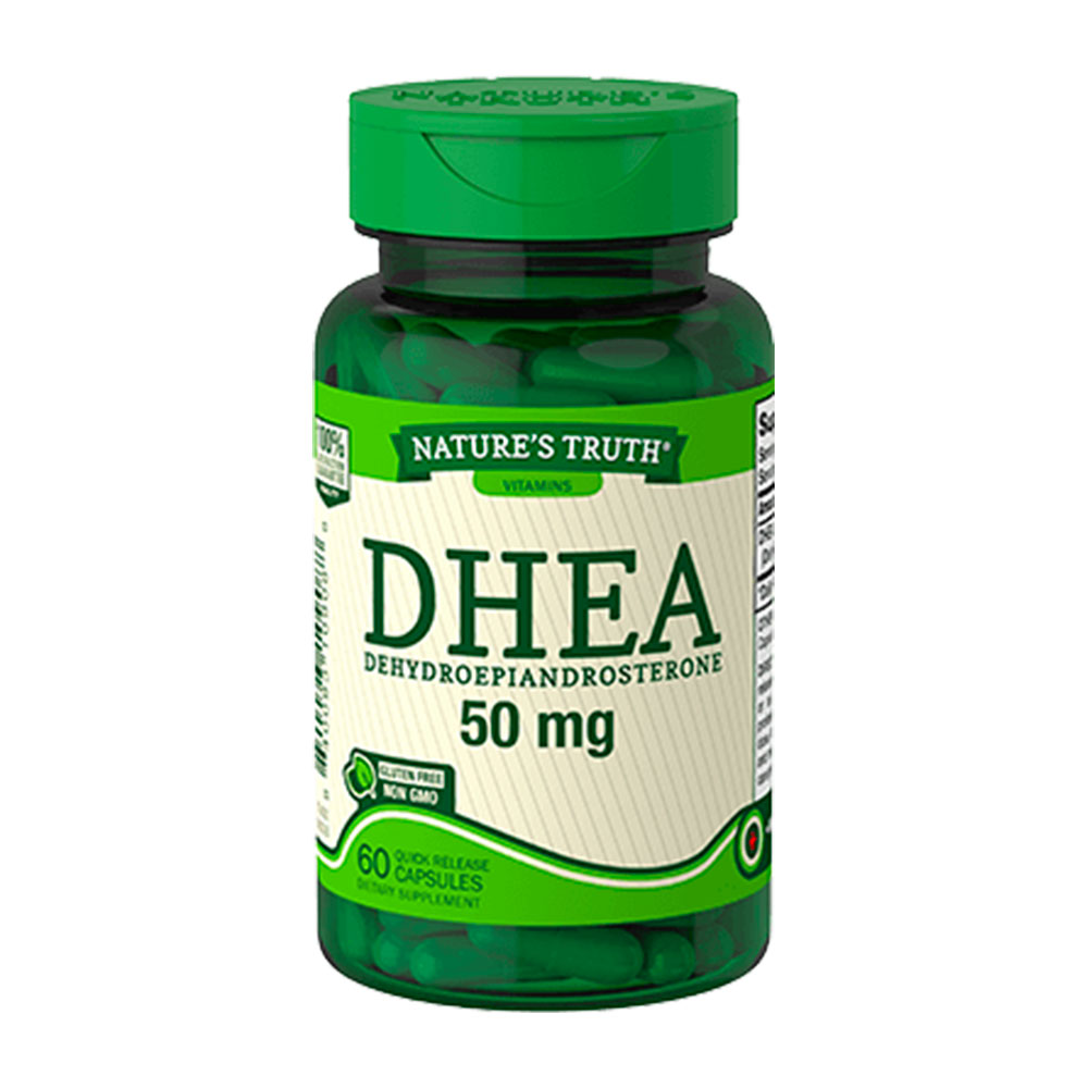 Vitaminas DHEA Nature's Truth 50mg - 60 cápsulas