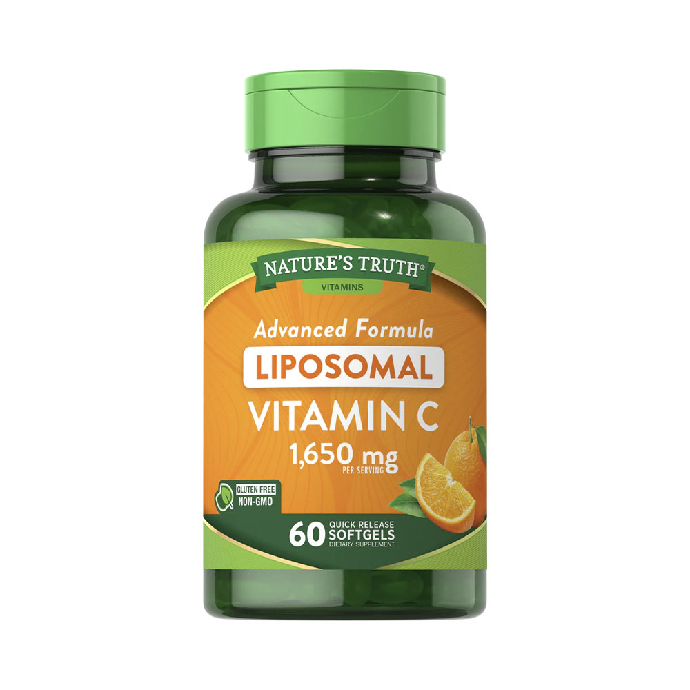 Vitamina Nature's Truth Liposomal Vitamin C 1650mg - 60 cápsulas
