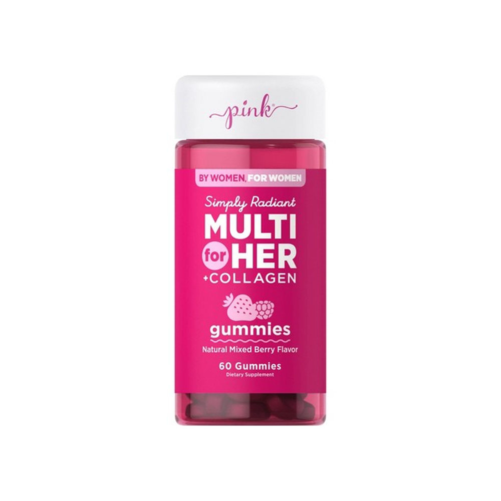 Vitaminas Nature's Truth Multi For Her Collagen Gummies - 60 cápsulas