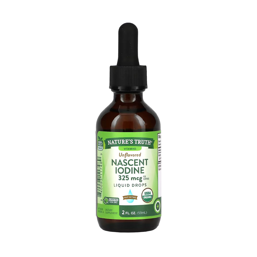 Vitamina Nature's Truth Nascent Iodine Líquido - 59ml