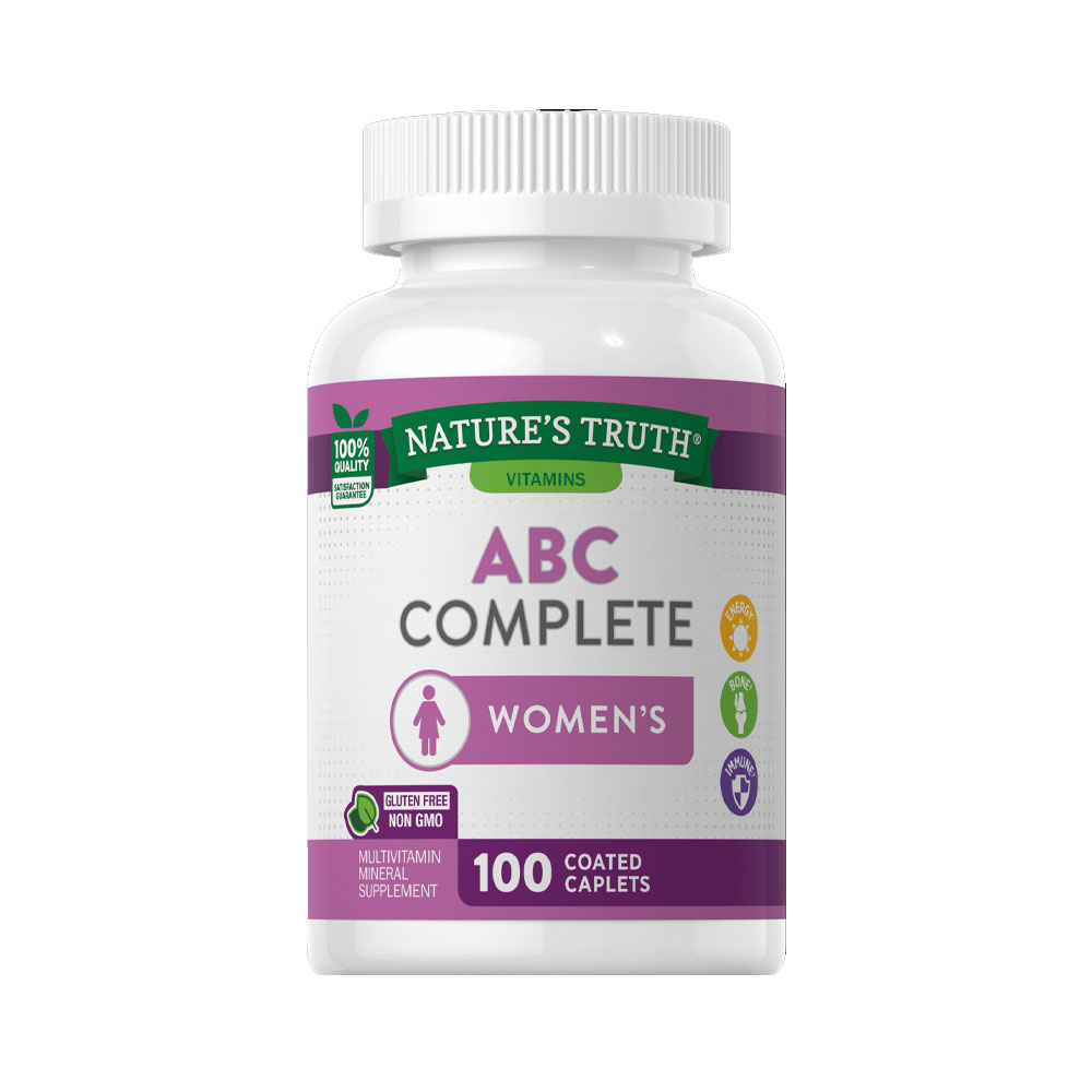 Vitamina multivitamin Women's Nature's Truth - 100 Cápsulas