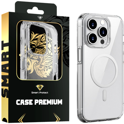 CAPA ULTRA CLEAR COM MAGSAFE