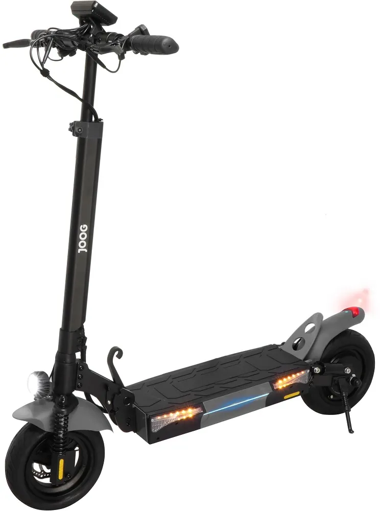 Patinete Elétrico Joog PJG-T4 Cinza - Roda 10" Bateria de 12.5Ah Autonomia até 35Km