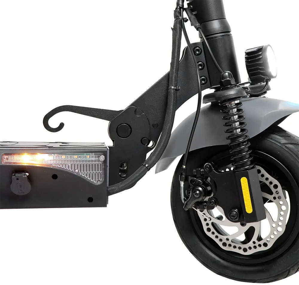 Patinete Elétrico Joog PJG-T4 Cinza - Roda 10" Bateria de 12.5Ah Autonomia até 35Km
