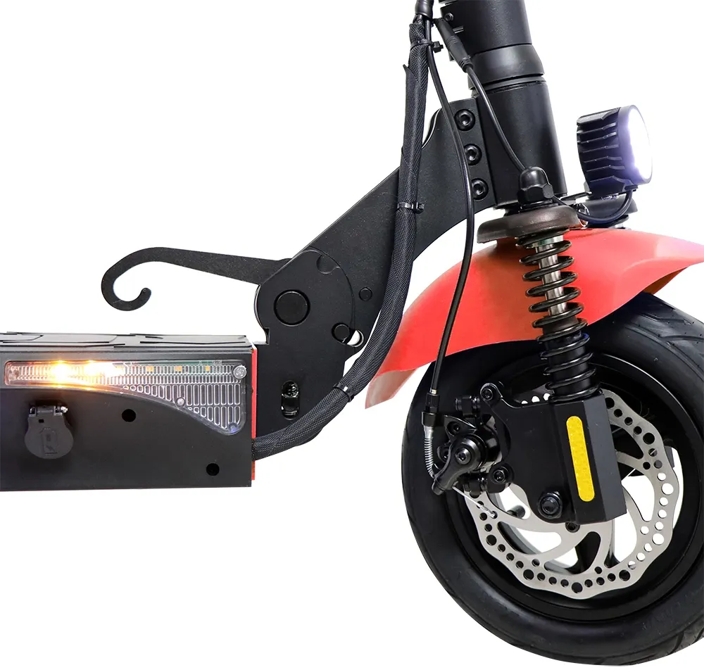 Patinete Elétrico Joog PJG-T4 Red - Roda 10" Bateria de 12.5Ah Autonomia até 35Km