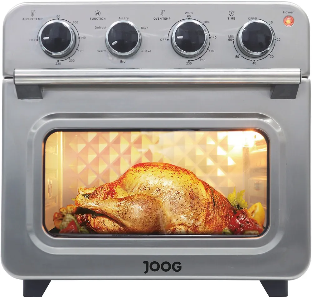 Forno Elétrico Air Fryer Joog Inox Pro 28L 1500W 220V-50/60Hz