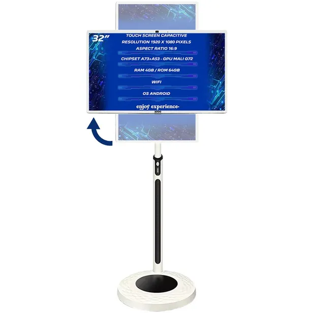 Tela Joog Multimídia Inteligente Publicitária SG32SLPTAD de 32" 4+64GB Android - Bivolt